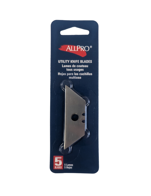 ALLPRO Razor BLADES - Utility Knife - 5pk