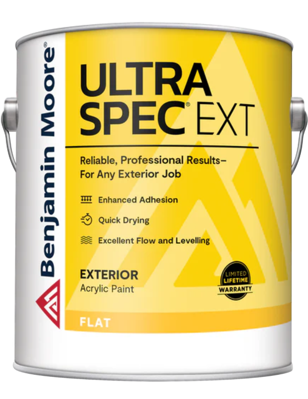 Benjamin Moore Ultra Spec EXT Paint - Flat W447
