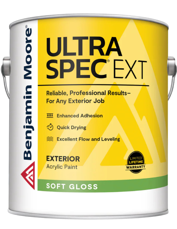 Benjamin Moore Ultra Spec EXT Paint - Soft Gloss W449