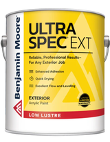 Benjamin Moore Ultra Spec EXT Paint - Low Lustre W455