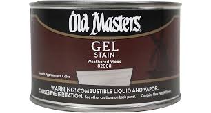 Old Masters - Gel Stain - WEATHERED Wood