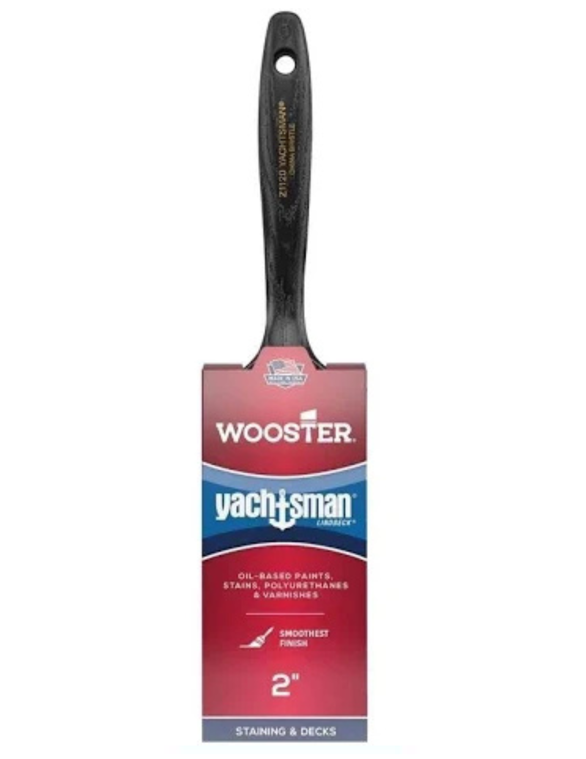 Wooster Yachtsman Flat Paint Brush Z1120 - view 4