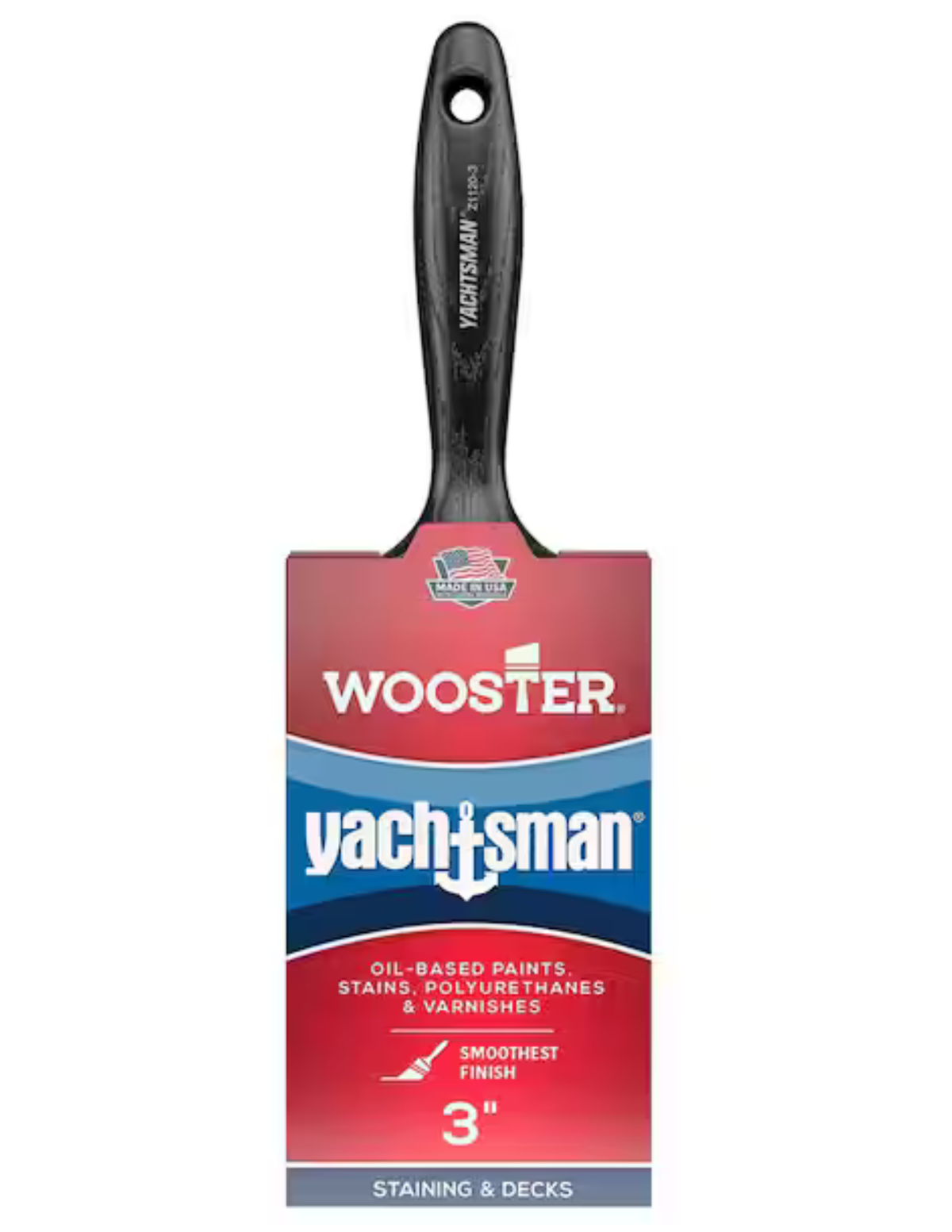 Wooster Yachtsman Flat Paint Brush Z1120 - view 6