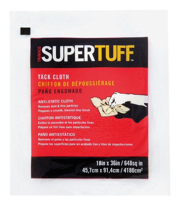 Supertuff Tack Cloth - 36 in. x 18 - White Cotton