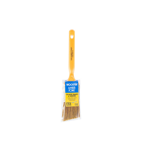 Wooster Amber Fong 1 1/2 in. W Angle Paint Brush 1233