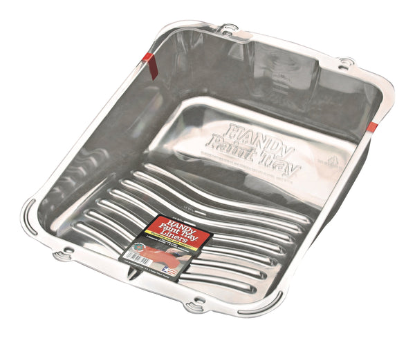 HANDy Plastic - 12.5in.W x 22in.L - 1 gal. Disposable Paint Tray Liner - 3PK