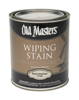 Old Masters Semi-Transparent Early American Oil-Based Wiping Stain 1 qt.