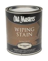 Old Masters Semi-Transparent Dark Mahogany Oil-Based Wiping Stain 1 qt.