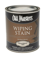Old Masters Semi-Transparent Natural Walnut Oil-Based Wiping Stain 1 qt.