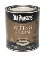 Old Masters Semi-Transparent Rich Mahogany Oil-Based Wiping Stain 1 qt.