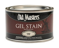 Old Masters Cedar Gel Stain 1 pt.