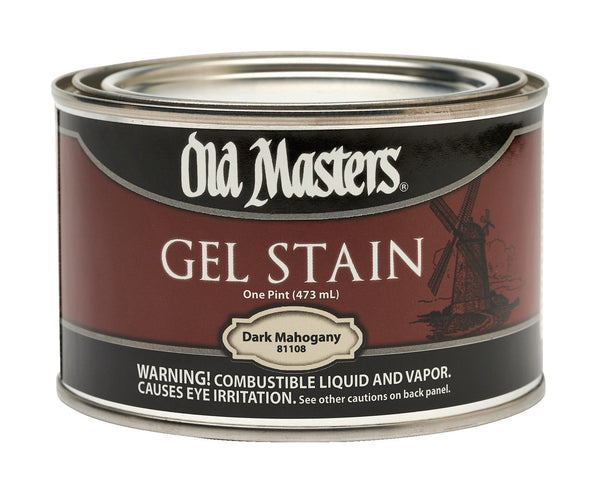 Old Masters Dark Mahogany Gel Stain 1 pt.