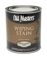 Old Masters Semi-Transparent Weathered Wood Oil-Based Wiping Stain 1 qt.