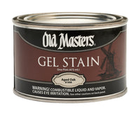 Old Masters Gel Stain Semi-Transparent Aged Oak Oil-Based Gel Stain 1 pt.