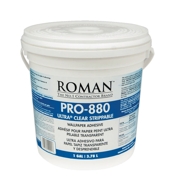 Roman PRO-880 Ultra Clear Premium Strippable Adhesive