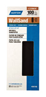 Norton WallSand 11-1/4 in. L x 4-3/16 in. W 100 Grit Silicon Carbide Drywall Sandpaper 20 pk