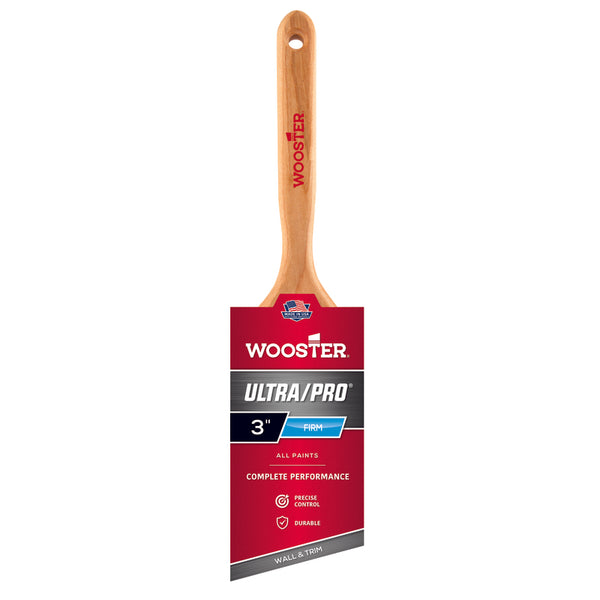 Wooster Ultra Pro 3 in. W Angle Paint Brush 4174-3
