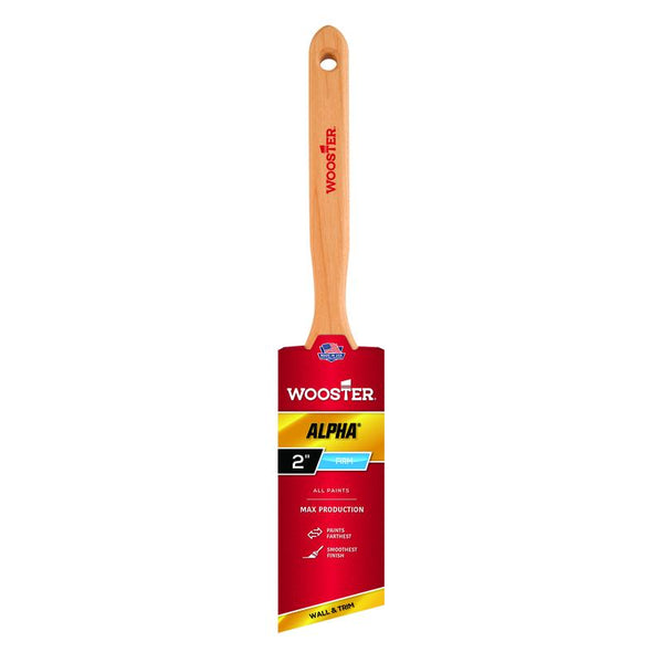 Wooster 4231 2, 2.5, 3" Alpha Angle Sash Brush