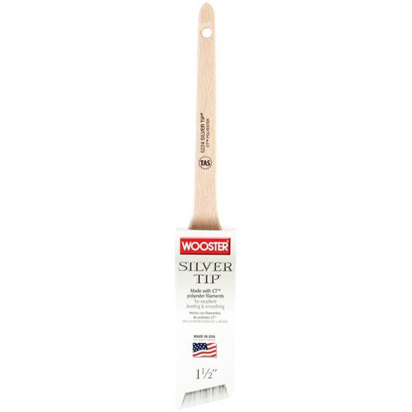 Wooster Silver Tip 1-1/2 in. W Angle Paint Brush 5224