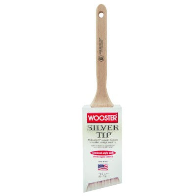 Wooster Silver Tip 2 1/2 in. W Semi-Oval Paint Brush 5228 2 1/2