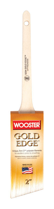Wooster Gold Edge 5234 - Thin Handle - Angle Paint Brush Firm - view 6