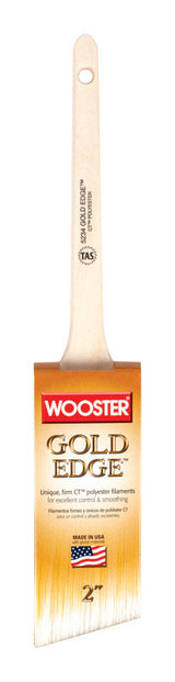 Wooster Gold Edge 5234 - Thin Handle - Angle Paint Brush Firm - view 6