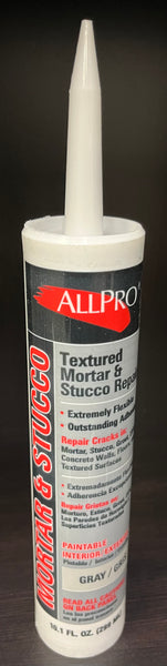 Textured Mortar and Stucco Repair - Gray - 10.1 OZ