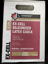 Tower Sealants EX-CELL Siliconized Acrylic Latex Caulk - 10.1oz White - view 2