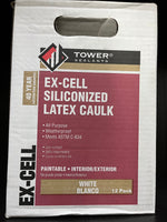 EX-CELL Siliconized Acrylic Latex Caulk - 10.1 OZ