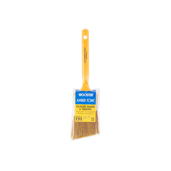 Wooster Amber Fong 2 in. W Angle Paint Brush