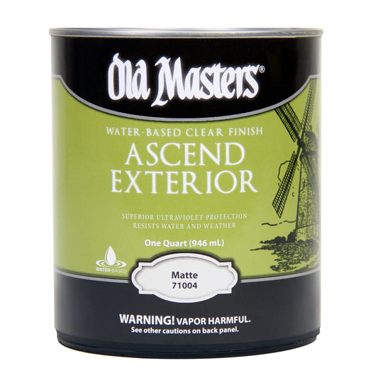 Old Masters- Ascend Water-Based Finish- MATTE