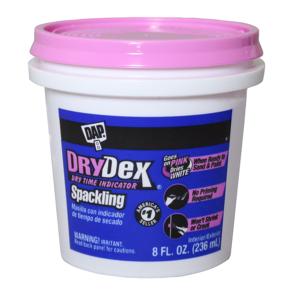 Dap DryDex Dry Time Indicator Spackling 8OZ
