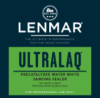 Lenmar UltraLaq Precatalyzed Water White Vinyl Sanding Sealer 1C.370