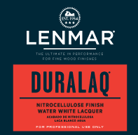 DuraLaq® Nitrocellulose Water White Lacquer - Flat 1LL.211