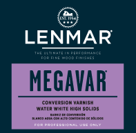 MegaVar® Plus High Solids Water White Conversion Varnish - Satin 1M.6304