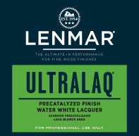 Lenmar UltraLaq Water White Precatalyzed Lacquer - Gloss 1D.339