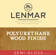 Lenmar Polyurethane Wood Floor Finish - Semi-Gloss 1Y.724