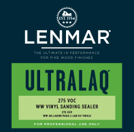 UltraLaq® 275 VOC Water White Vinyl Sanding Sealer 1C.2138 - DISCONTINUED - REPLACE WITH 1C.360
