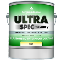 Benjamin Moore Ultra Spec Masonry Elastomeric Waterproof Coating Flat 359 - view 2