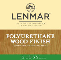 Lenmar Polyurethane Wood Floor Finish - Gloss 1Y.555
