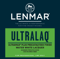 Lenmar UltraMax Plus Water White Precatalyzed Lacquer - Semi-Gloss 1D.356