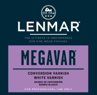 Lenmar (Clearance 1 left) MegaVar White Conversion Varnish - Satin 1S.754