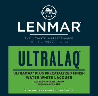 UltraMax® Plus Water White Precatalyzed Lacquer - Flat 1D.351