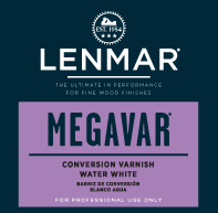 Lenmar MegaVar Water White Conversion Varnish - Dull Rubbed 1M.4302 (1MV-0020-1)