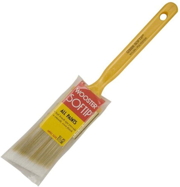 Wooster Softip 1 1/2 in. W Angle Trim Paint Brush q3208